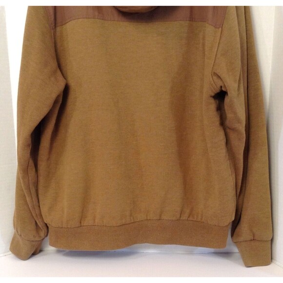 Coleman Jacket Mn L Light Brown Sherpa Lined Hooded Workwear Shacket Barn Chore - Picture 8 of 12